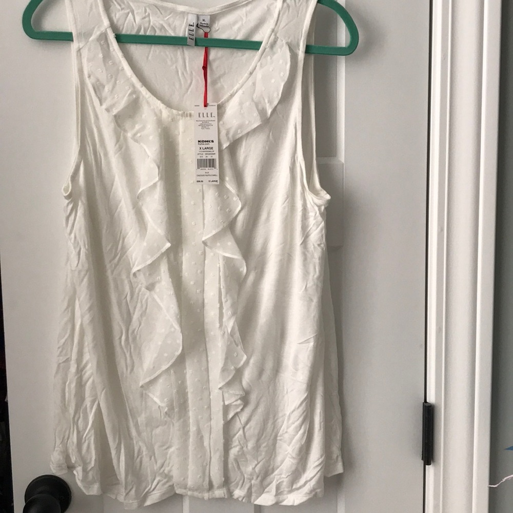 Cream NWT blouse tank top